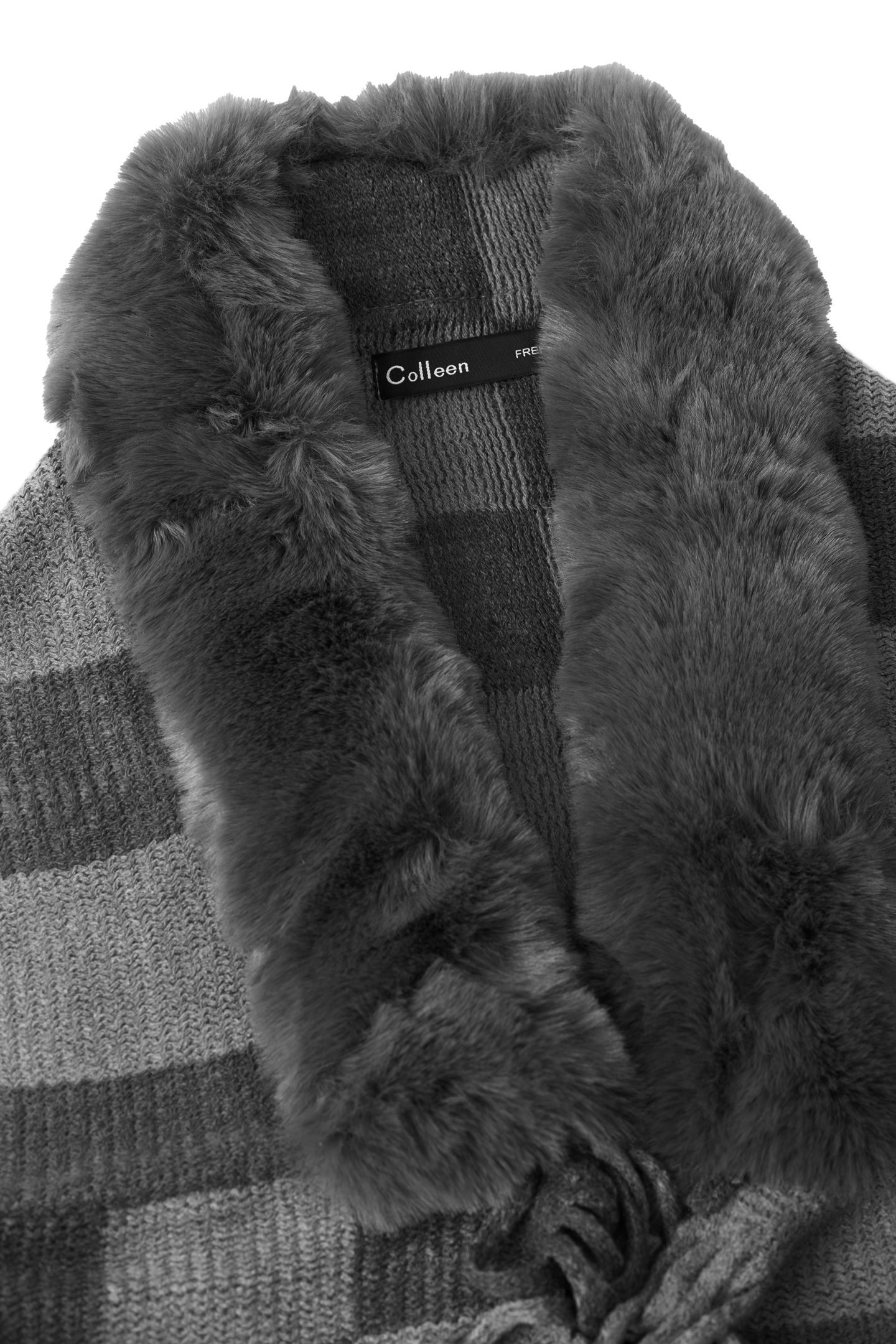 پانچ بافت - 7102 | برند پوشاک زنانه کالین | فروشگاه آنلاین خرید لباس،کیف و کفش پانچ بافت - 7102 - Image 3