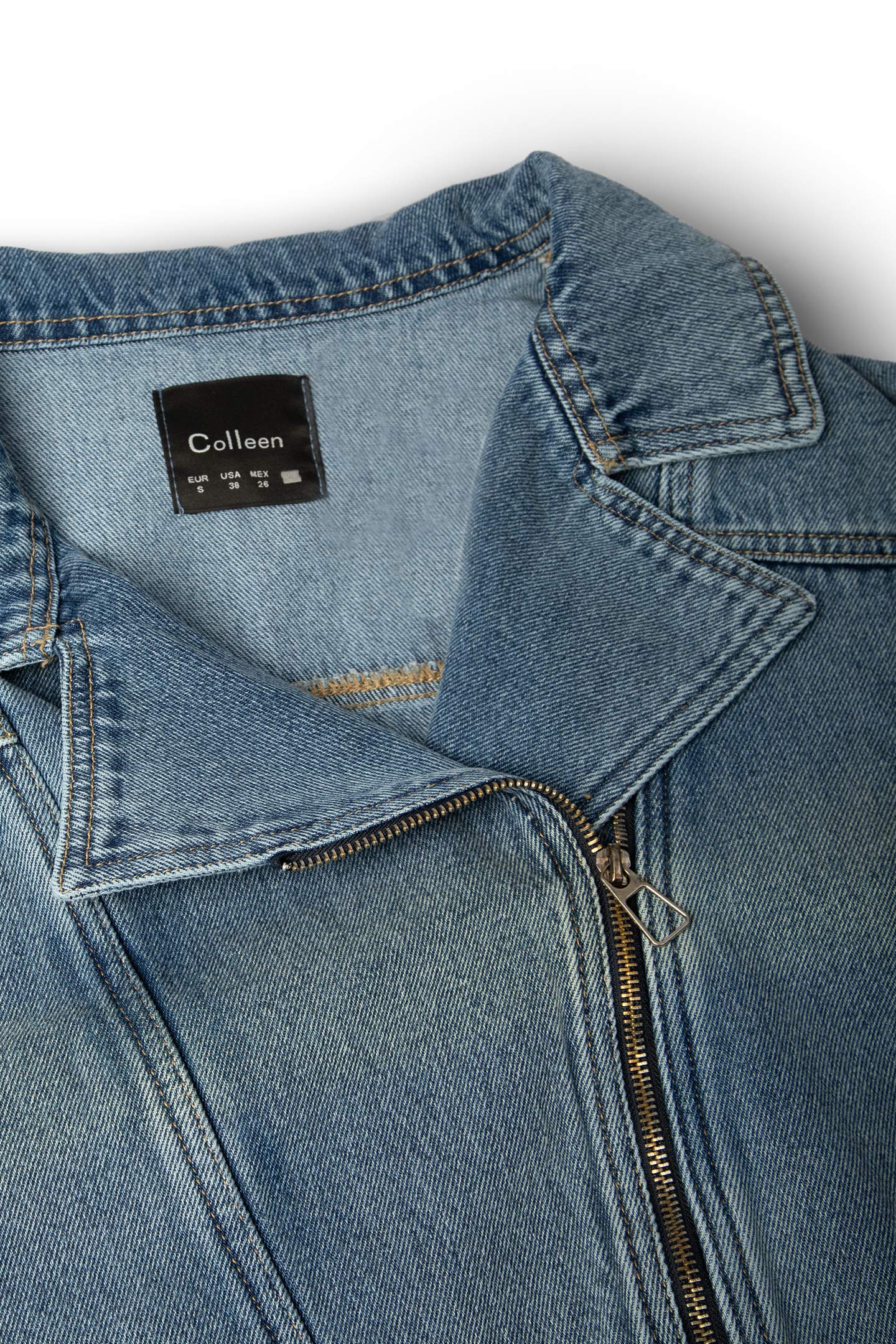 کت جین - 2139 | برند پوشاک زنانه کالین | فروشگاه آنلاین خرید لباس،کیف و کفش کت جین - 2139 - Image 3