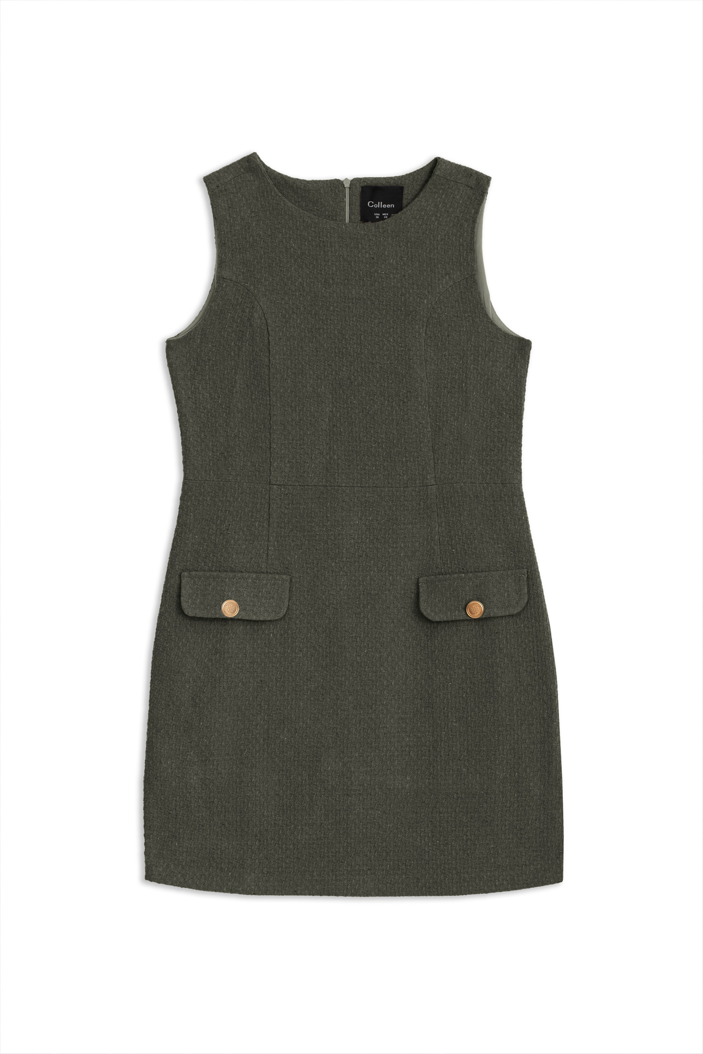 پیراهن کوک دوزی - 9095 | برند پوشاک زنانه کالین | فروشگاه آنلاین خرید لباس،کیف و کفش پیراهن کوک دوزی - 9095 - Image 3