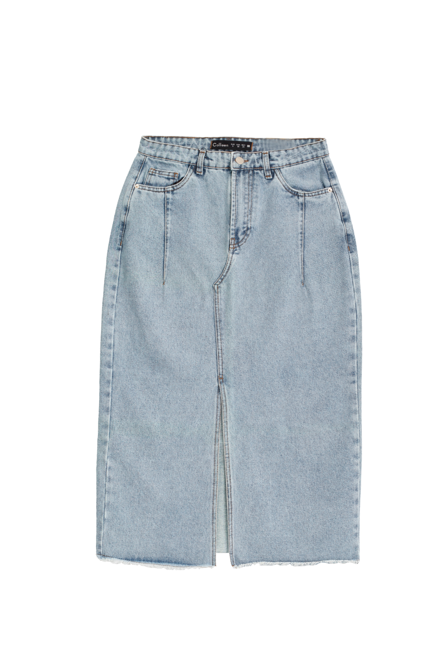 دامن جین - 8062 | برند پوشاک زنانه کالین | فروشگاه آنلاین خرید لباس،کیف و کفش دامن جین - 8062