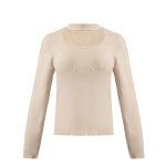 بلوز بافت مرواریدی - 3192