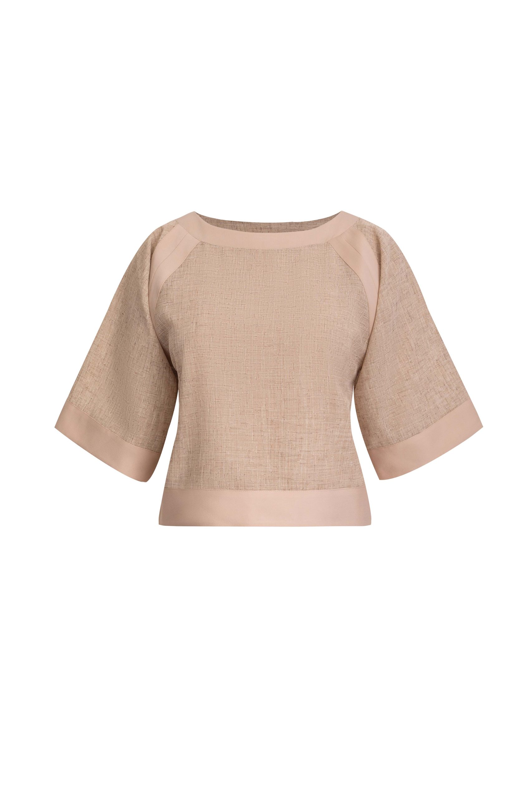 بلوز حصیری - 3158 | برند پوشاک زنانه کالین | فروشگاه آنلاین خرید لباس،کیف و کفش بلوز حصیری - 3158