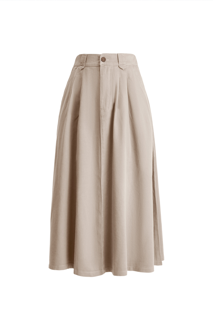 دامن کتان - 1306 | برند پوشاک زنانه کالین | فروشگاه آنلاین خرید لباس،کیف و کفش دامن کتان - 1306 - Image 2